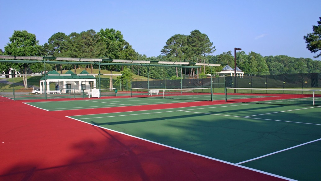 Designing a Tennis Court Material